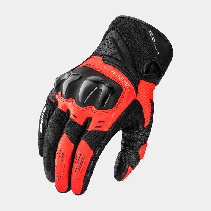 SHIMA_SPARK 3.0_GLV_MEN_RED FLUO_FRONT