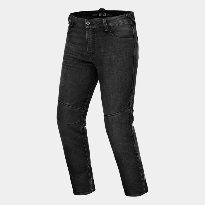 SHIMA_RIDGE_PNT_MEN_BLACK_FRONT