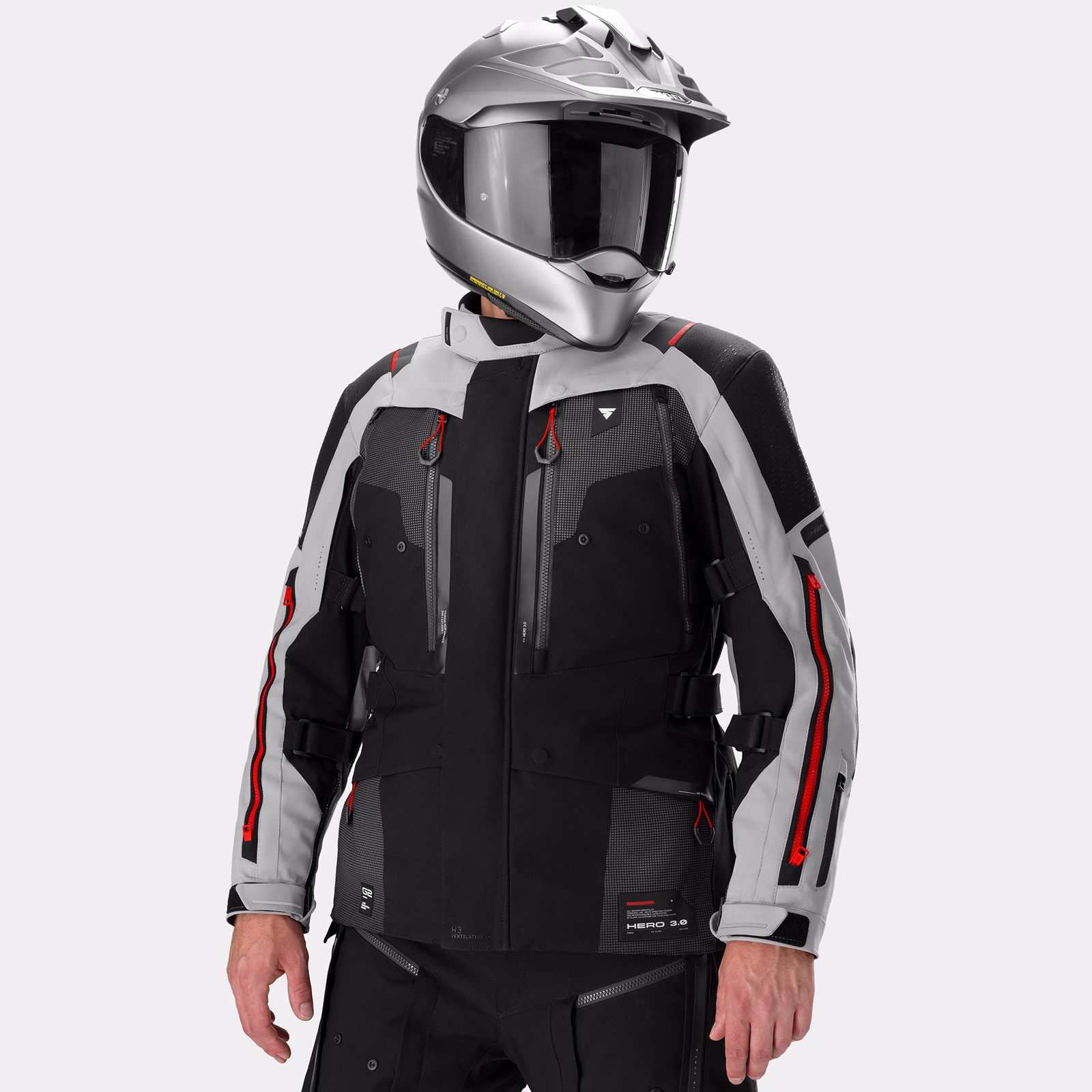 01_SHIMA_HERO 3_G2_MEN_JKT_GREY RED