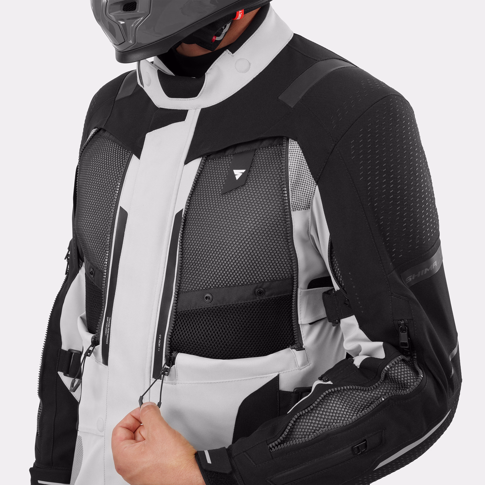 14_SHIMA_HERO 3 G2_MEN_JKT_GREY BLACK