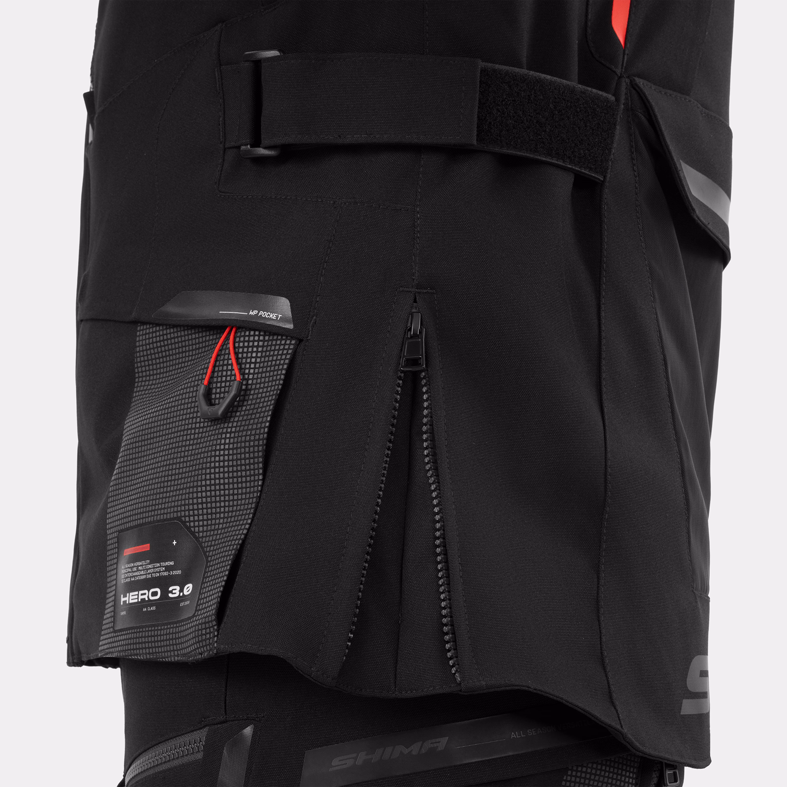 25_SHIMA_HERO 3 G2_MEN_JKT_GREY RED