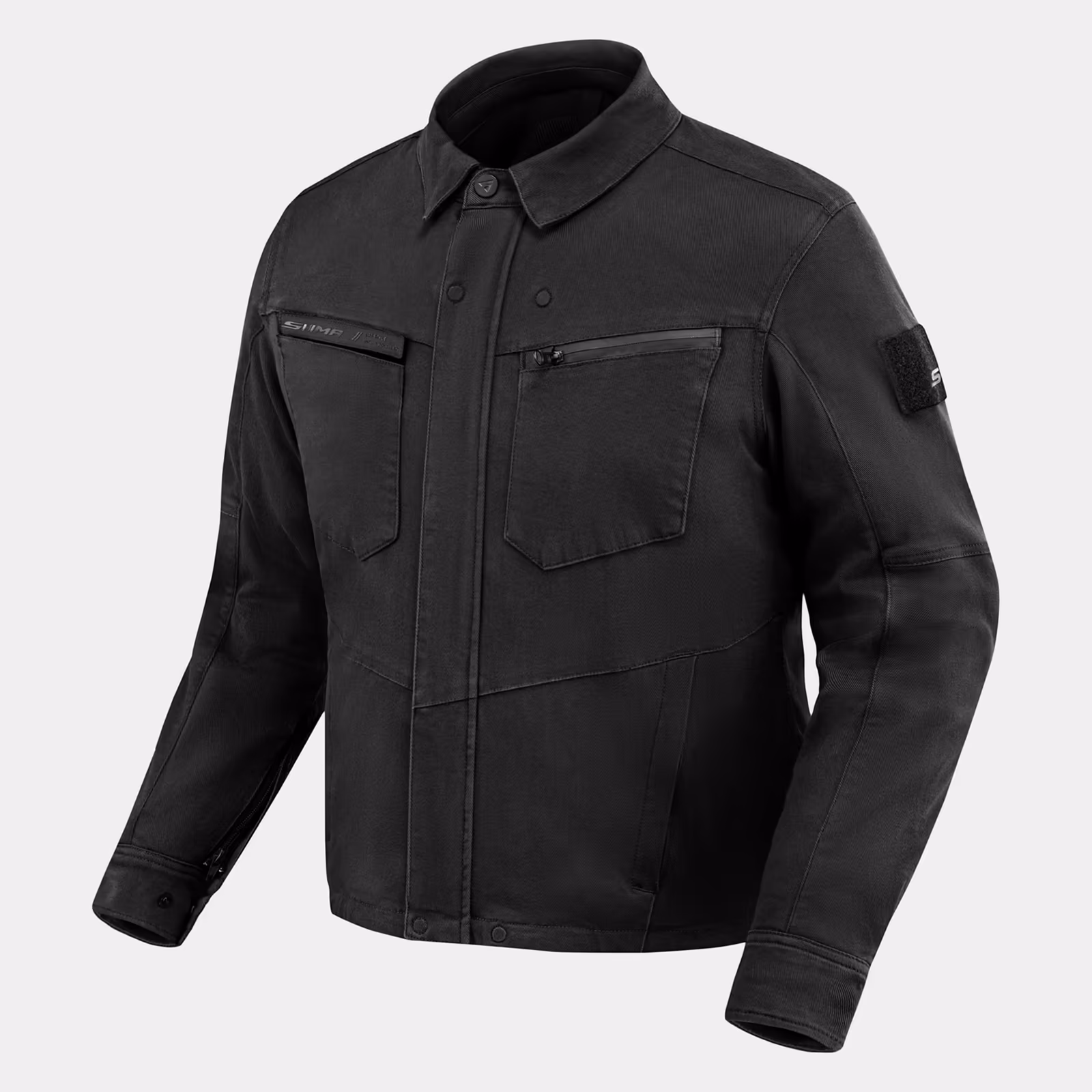 SHIMA_GIRO JKT_BLACK_MEN_FRONT