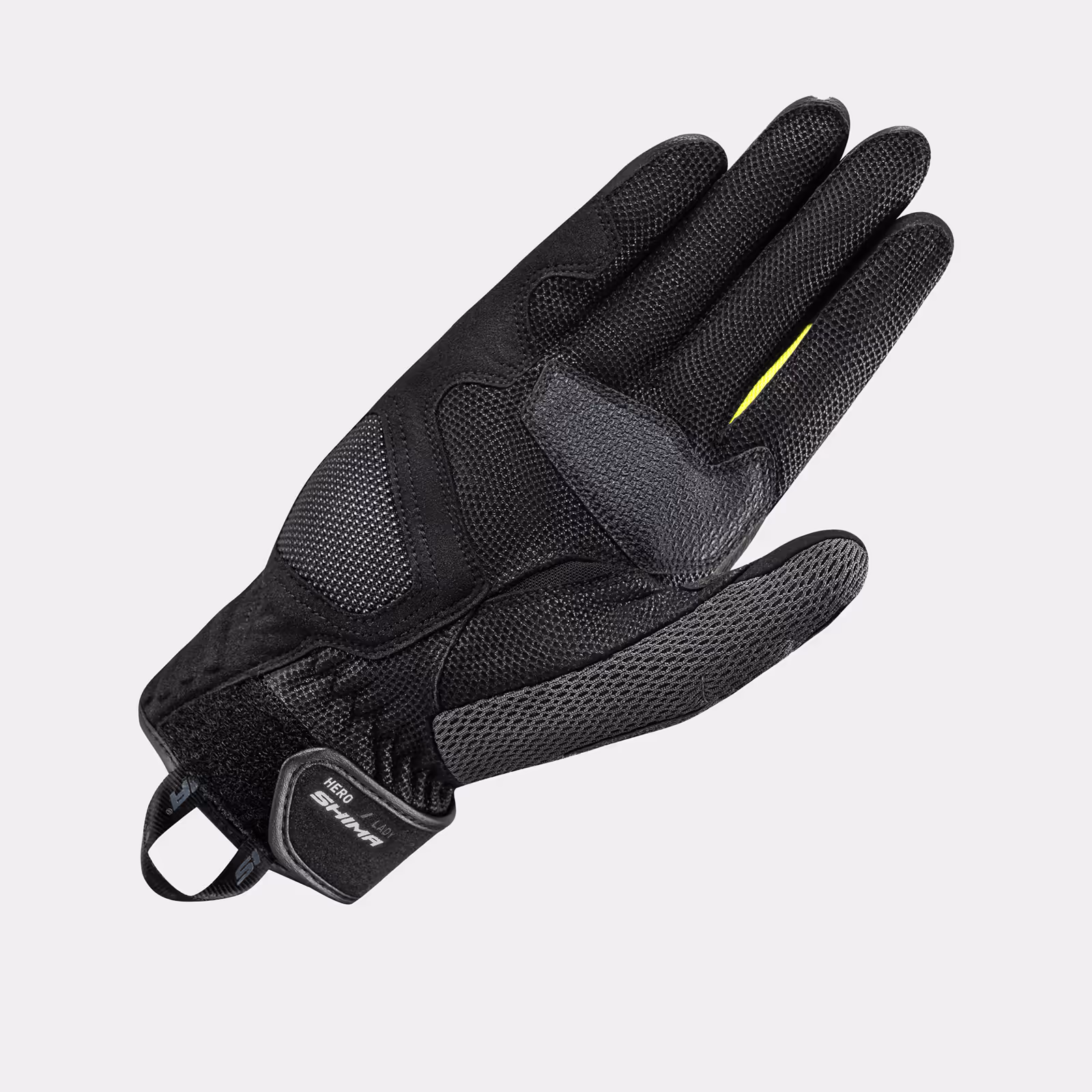 SHIMA_HERO_GLOVES_LADY_FRONT_BLACK_FLUO_2500X2500_Motorcycle_gloves