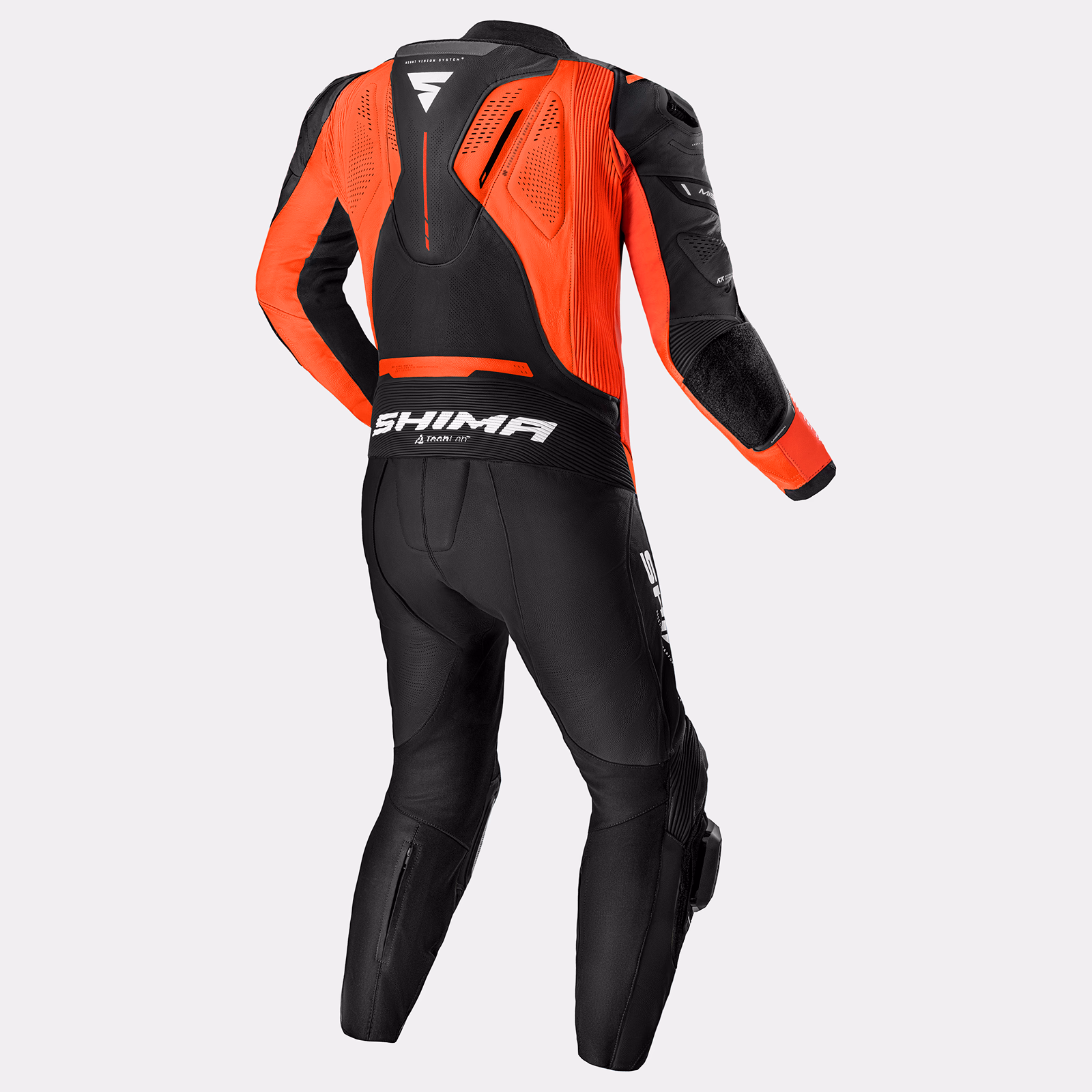 SHIMA_MISSION RS_SUIT_MEN_BLACK RED_BACK