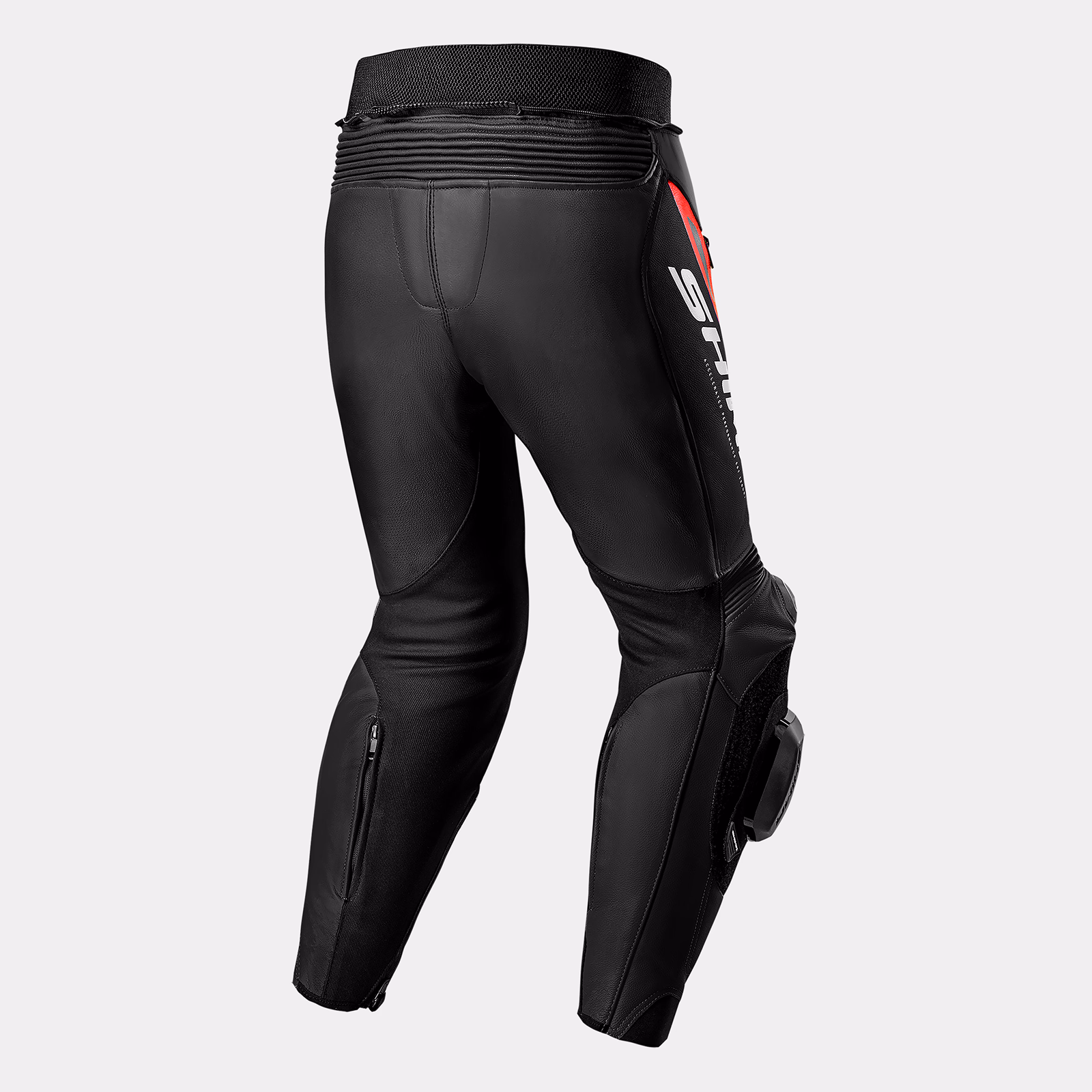 SHIMA_MISSION ST_PNT_MEN_BLACK RED_BACK