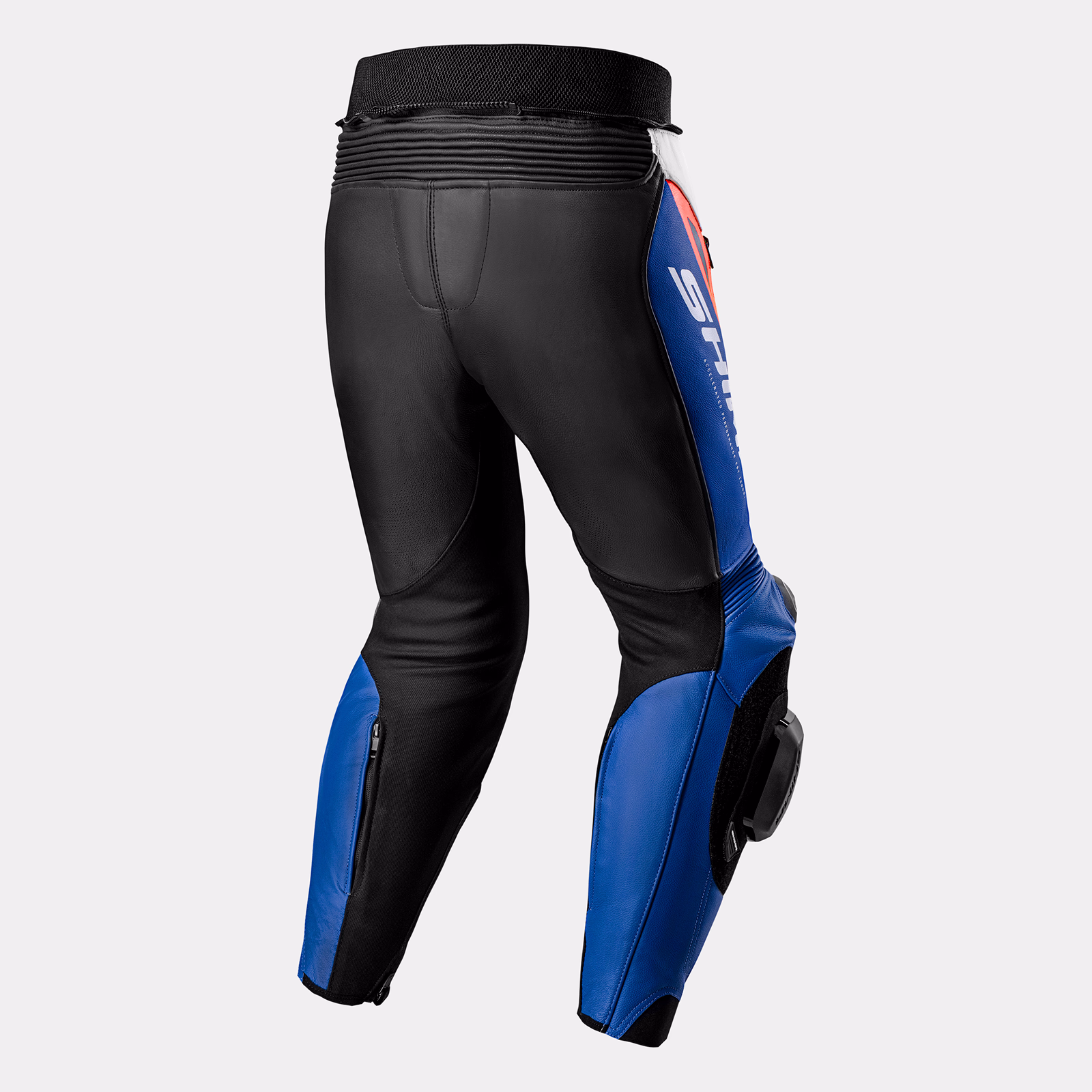 SHIMA_MISSION ST_PNT_MEN_BLUE RED FLUO_BACK