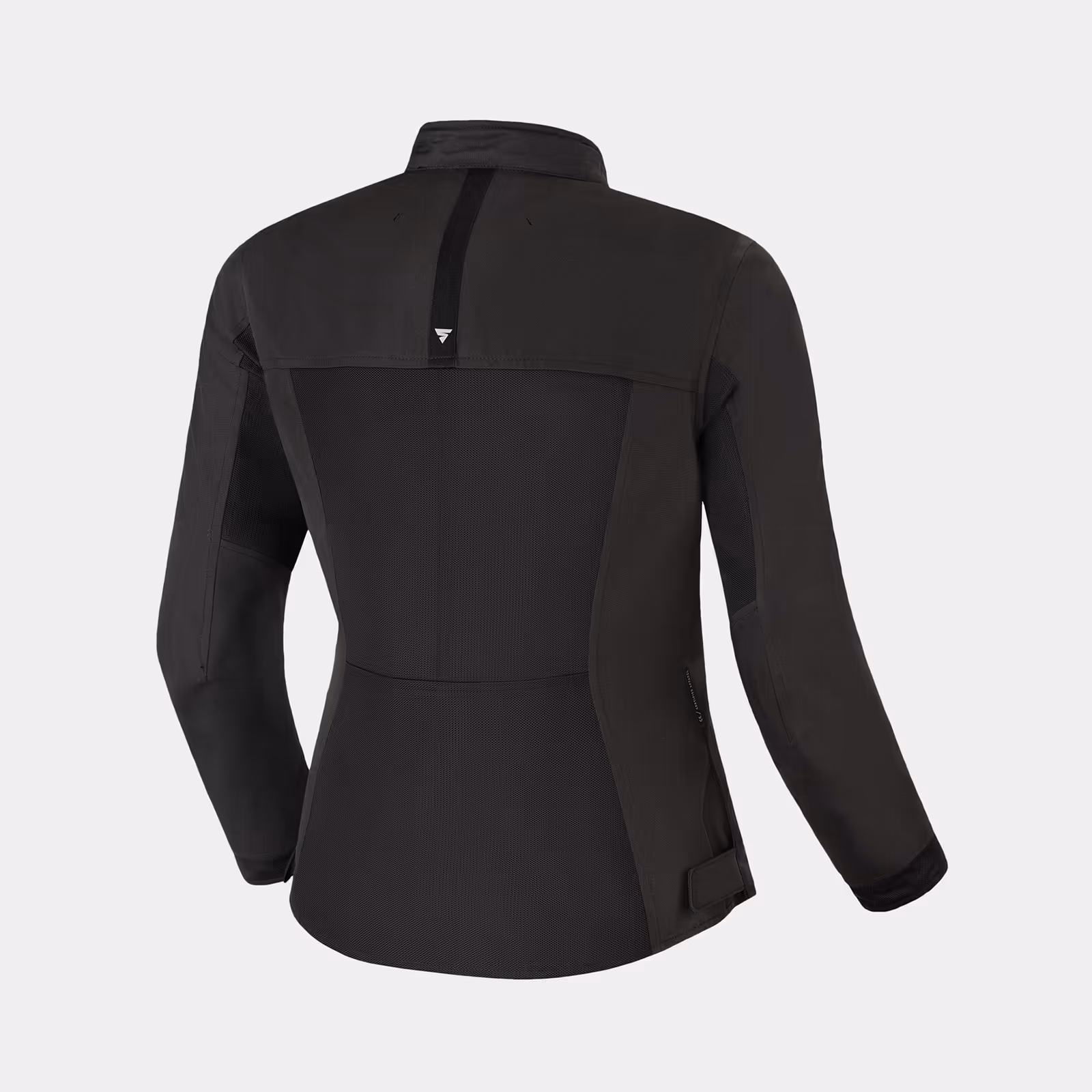 SHIMA_OPENAIR_Lady_jacket_black_back_1600px_Motorcycle_Jacket_Women
