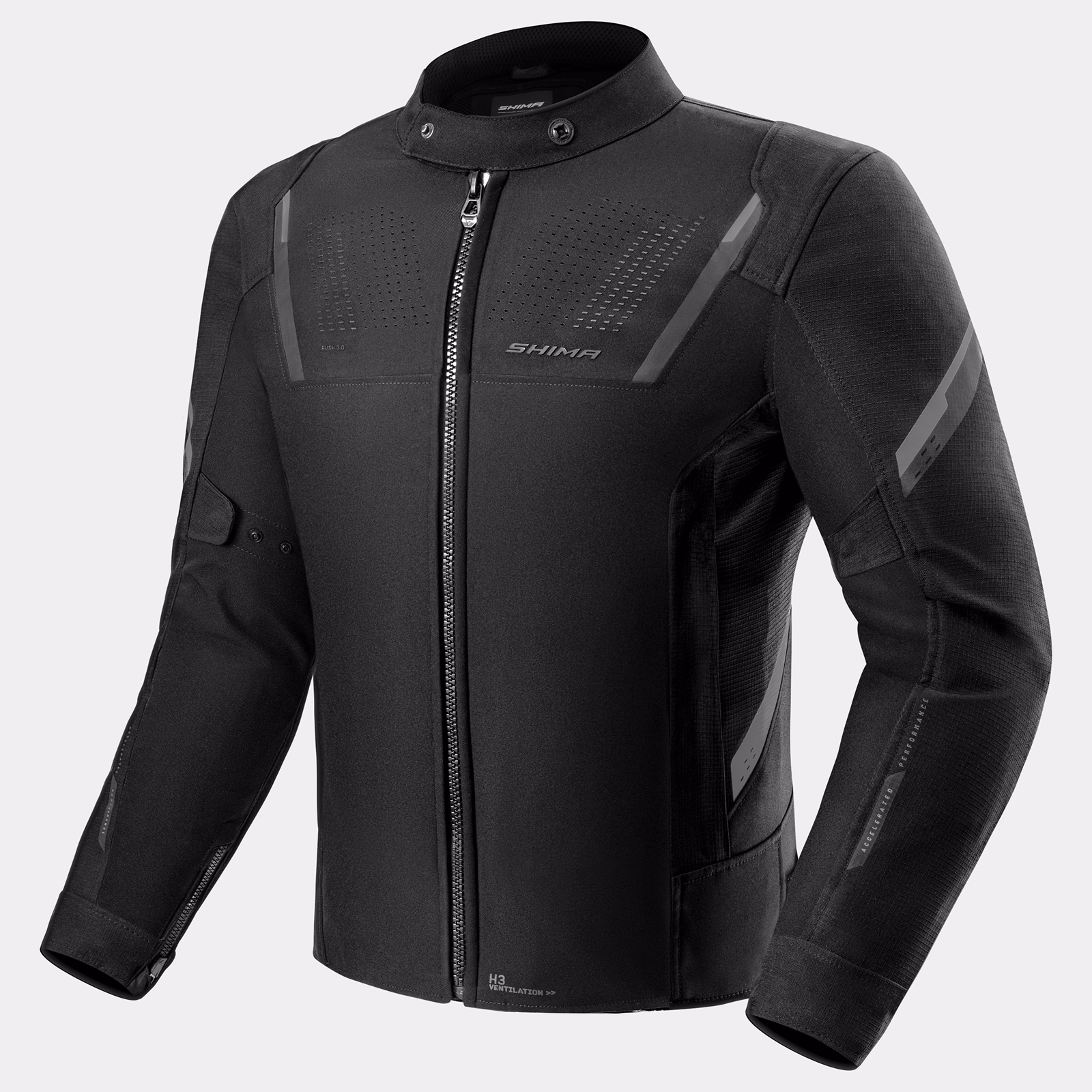 SHIMA_RUSH 30_JKT_MEN_BLACK_FRONT